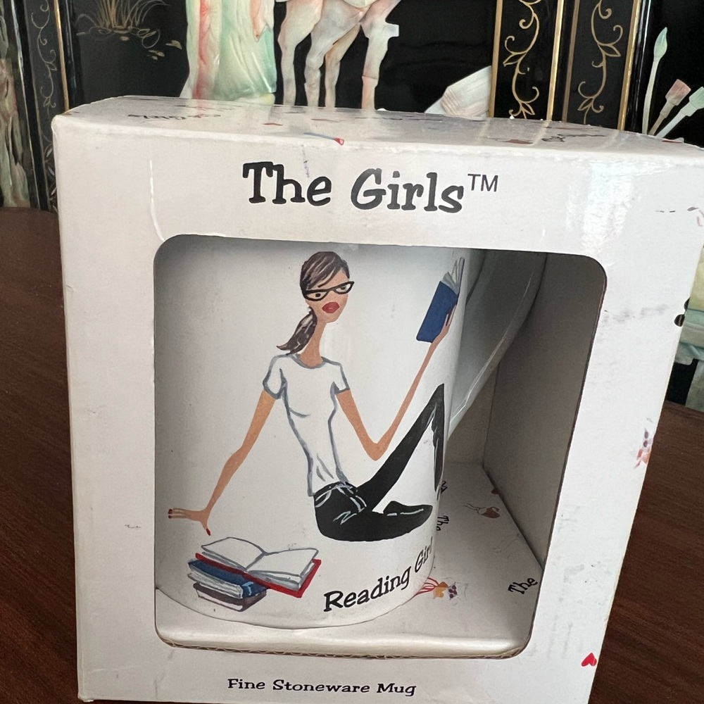 The girls fine stoneware mug